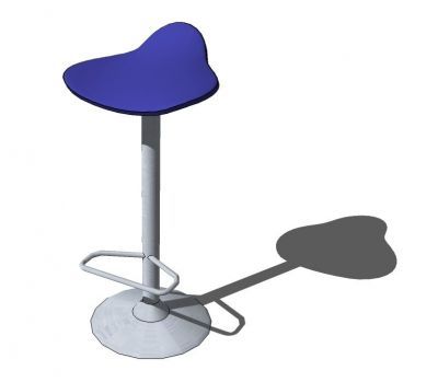 Bunte Barstuhl 2 sketchup Komponente