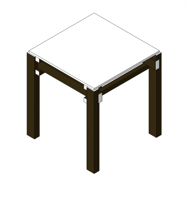 Militärhocker Revit Modell
