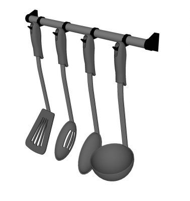 Küchengeräte Sketchup-Modelle