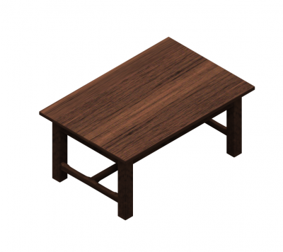 Folk Tabelle 3d max Modell