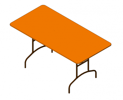 Klapptisch Revit Modell