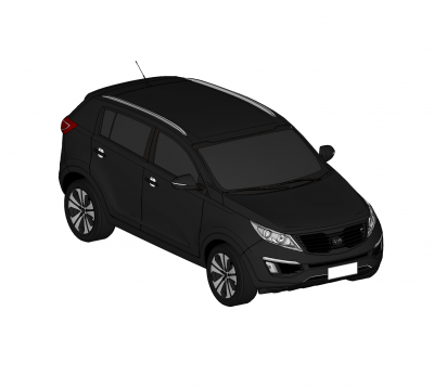 Kia sportage Sketchup model
