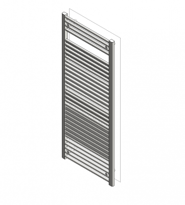 Beheizter Handtuchhalter Revit Objekt