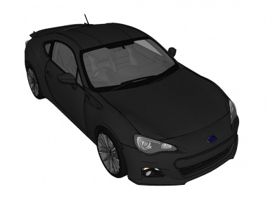 Subaru BRZ Sketchup-Modell