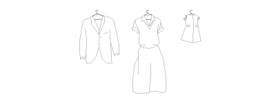 Dwg vestiti appesi
