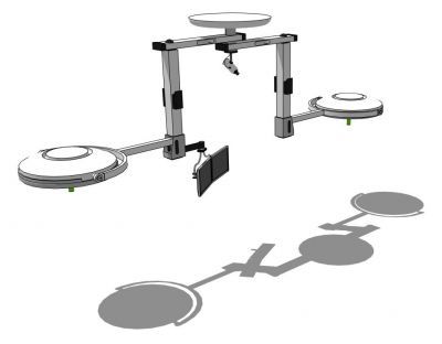 Surgical Light sketchup model