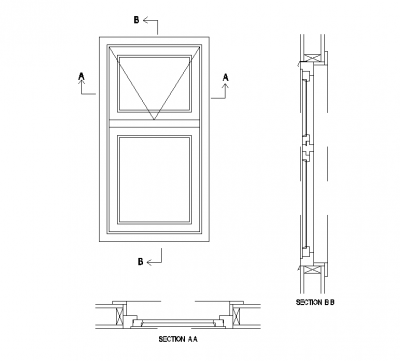 Window detail dwg