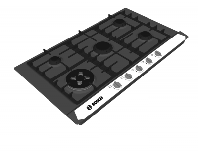 Bosch-Kochfeld Sketchup-Modell