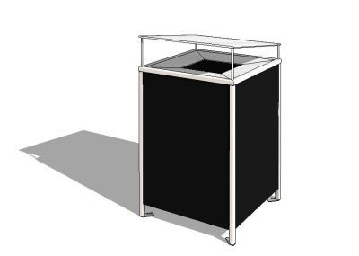 Schrägem Dach Bin