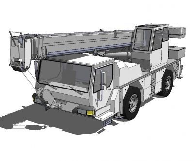 Mobilkran SketchUp-Modell