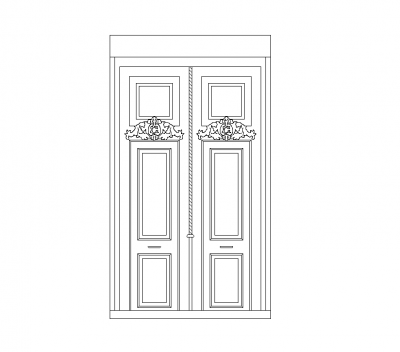 Mansion front door