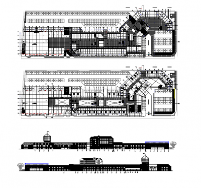 Shopping centre design 