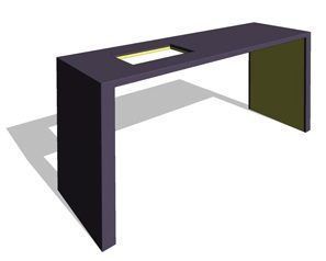 Corian Arbeitsplatte / Arbeitsplatte