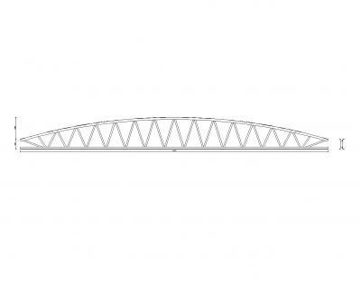 Curved roof detail