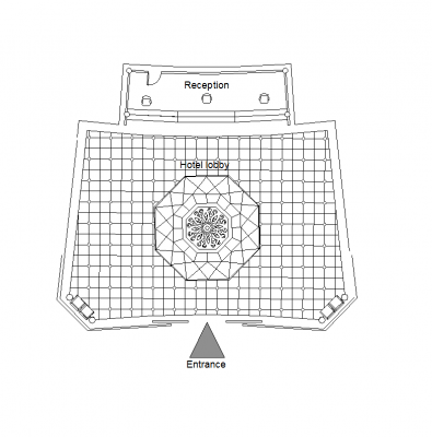 Hotel lobby design 