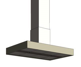 Kitchen hood Revit family 