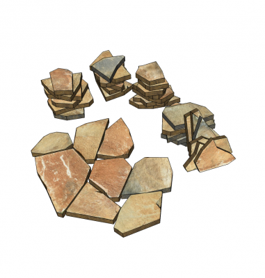 Pavers sketchup models