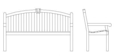 Garden - Bench - 01