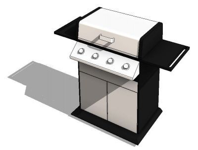 Gasgrill Einheit