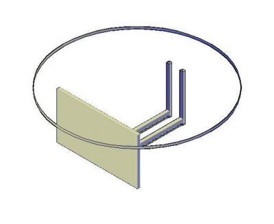Coffee Table 02 3d dwg 