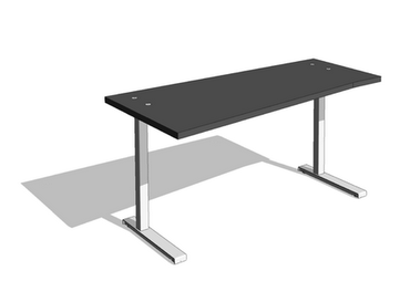 Einzel Cantilever Desk Revit Familie