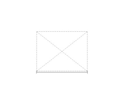 Single Car Garage Door 9ft x 7ft CAD Block. Free DWG AutoCAD Imperial drawing available to download