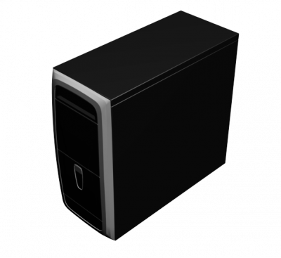 PC Tower 3DS Max model 