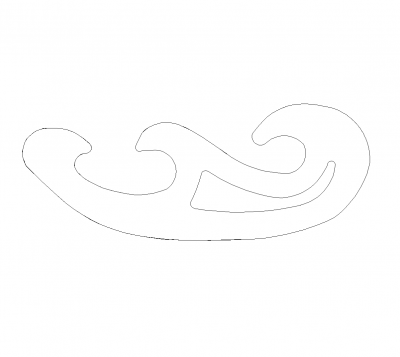 French curve DWG 