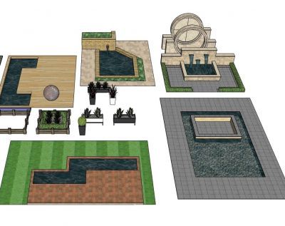 Garden Design Components Sketchup