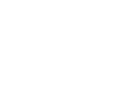 Picture Window Plan View CAD Block. Free DWG AutoCAD Imperial drawing available to download