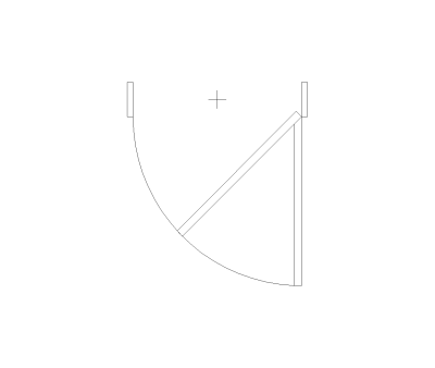 Dutch Split Door CAD Block. Free DWG AutoCAD Imperial drawing available to download