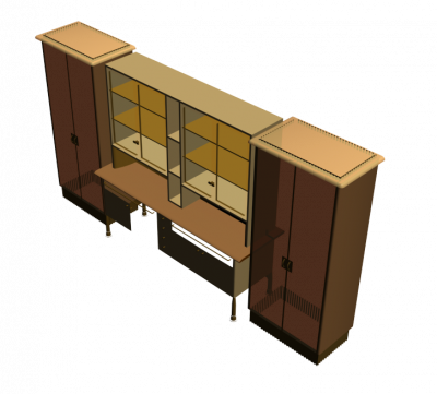 Wandgeräte 3D Max Block