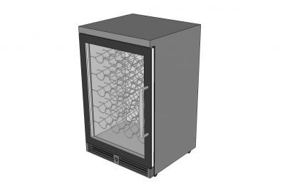 Weinkühler SketchUp-Modell