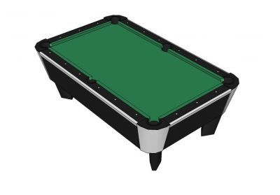 Billardtisch SketchUp-Modell