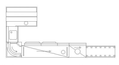 Kitchen - Industrial Dishwasher 01 - Plan