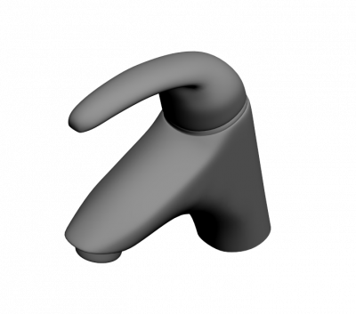Einhebelmischer 3d max Modell
