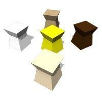 Collection de modèles tabourets de Revit