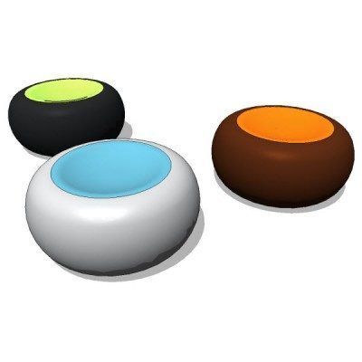 Foot Stool - Revit object