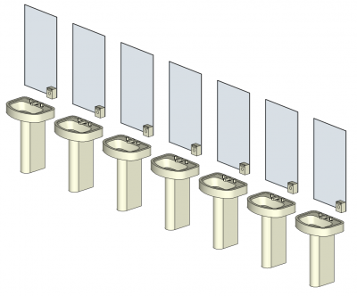 Dynamische Senken SketchUp-Modell