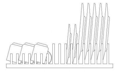 Furniture - Washing Up drying rack