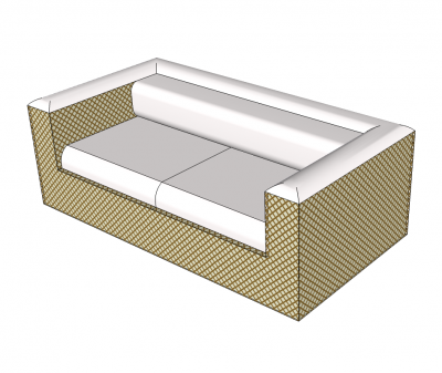 Gartensofa SketchUp-Modell
