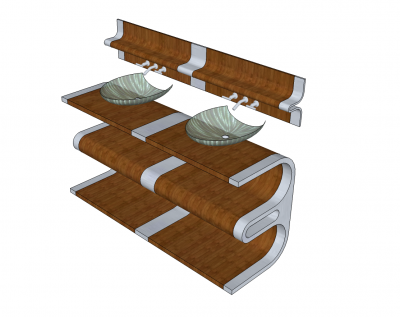 Designer Waschtisch SketchUp-Modell