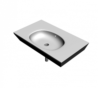 Inset Basin 3DS Max model 