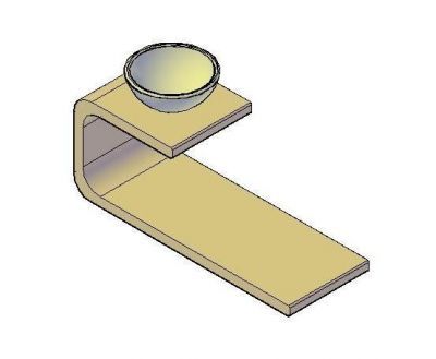 Cantilever Stand 3D dwg