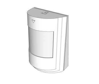 PIR Motion Detector Sketchup model