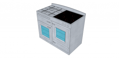 Rango Horno modelo de SketchUp