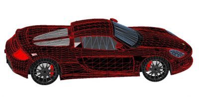Famille Porsche Carrera GT Car Revit