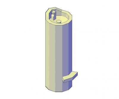 Öffentliche Trinkbrunnen 3D dwg
