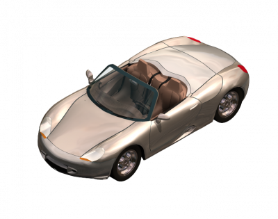 Porsche boxster 3DS Max model
