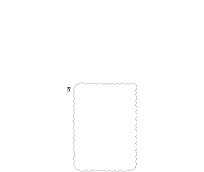 Revision Cloud Symbol CAD Block. Free DWG AutoCAD Imperial drawing available to download